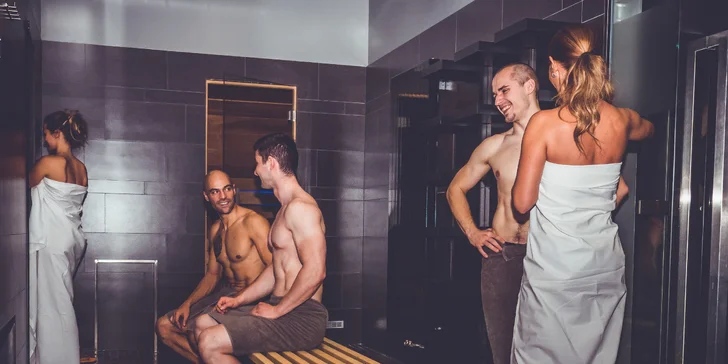 K dispozici budete mít tři sauny a odpočívárnu.