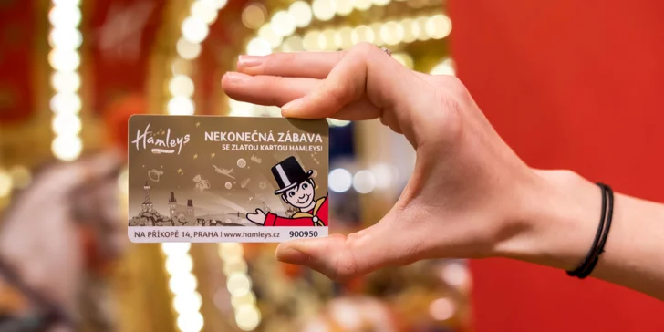 Neomezené roční využití atrakcí v Hamleys: kolotoč, bludiště, auta a další