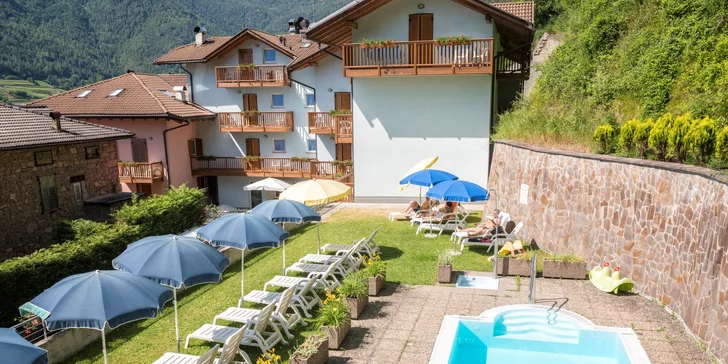 Pobyt v blízkosti Piramidi di Segonzano: 2–5 nocí, polopenze, welcome drink