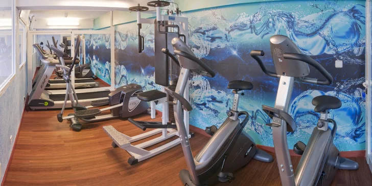 Sportovní nadšenci budou mít jistě radost z hotelového fitness centra, které můžete využívat bezplatně.