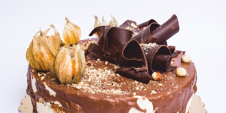 Sladká nádhera z cukrárny Kolbaba: dort stracciatella nebo oříškový