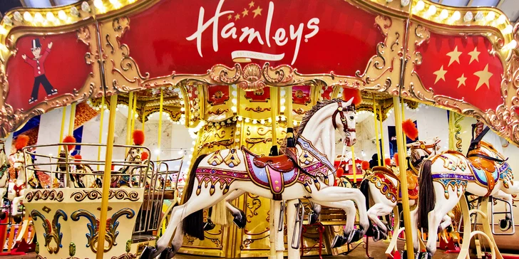 Voucher v hodnotě až 1000 Kč na atrakce v hračkářství Hamleys