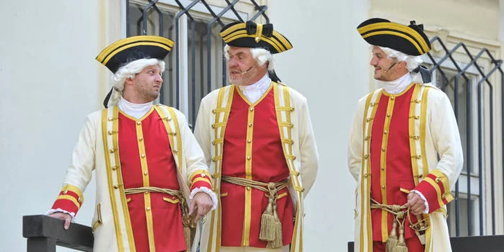 Vstupenka na divadelní představení Baron Trenck