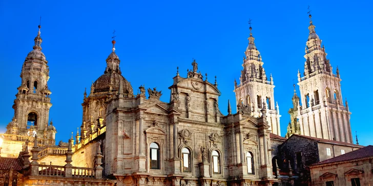 Svatojakubskou cestou přes Lurdy do Santiaga de Compostela: 7x nocleh, snídaně