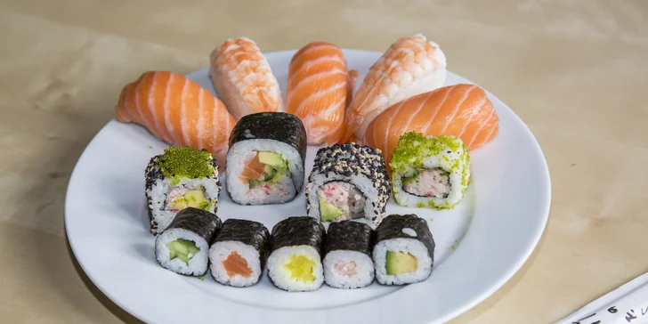 Jak říkají zákazníci: vynikající sushi sety s 22–38 kousky, některé i s polévkami