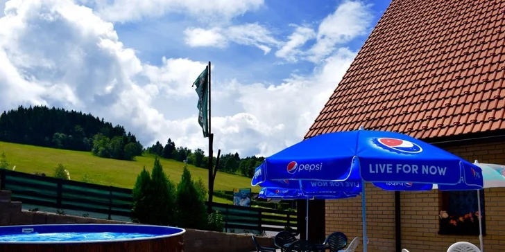 Letní dovolená v Orlických horách pro 2 nebo rodinu s aktivitami a relaxem