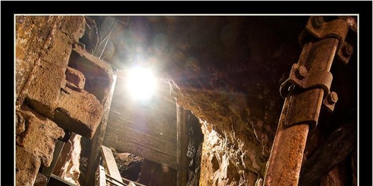 Ve stopách horníků: Exkurze do historického dolu vč. 3km jízdy důlním vlakem