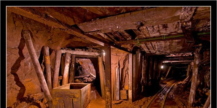 Ve stopách horníků: Exkurze do historického dolu vč. jízdy důlním vlakem