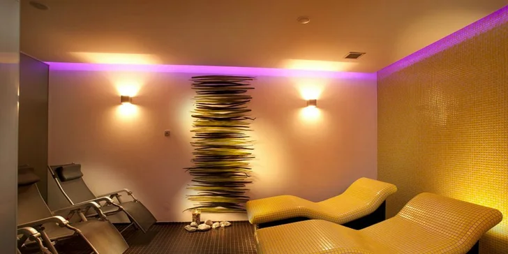 Môžete si doobjednať relaxáciu vo wellness.