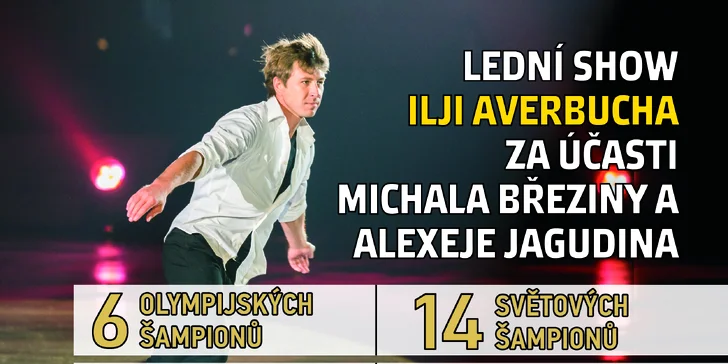 Přehlídka šampionů: Vstupenka na lední show mistrů krasobruslení