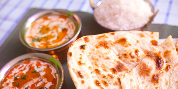 Menu pro 2 poskládané dle vaší chuti v indicko-pakistánské restauraci