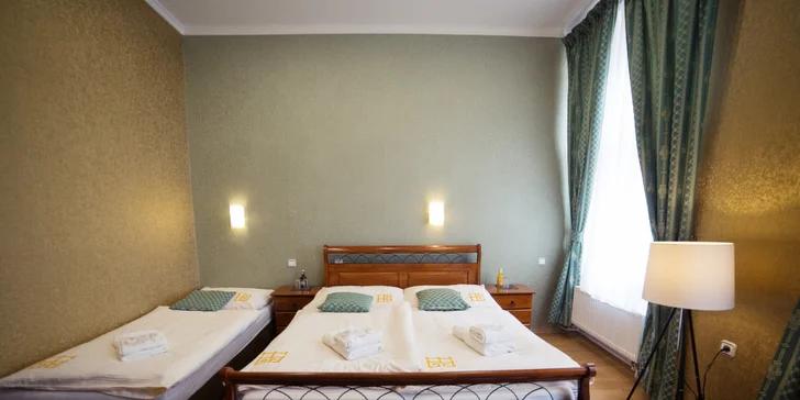 Romantický pobyt pro 2 s polopenzí a wellness v krásném secesním hotelu