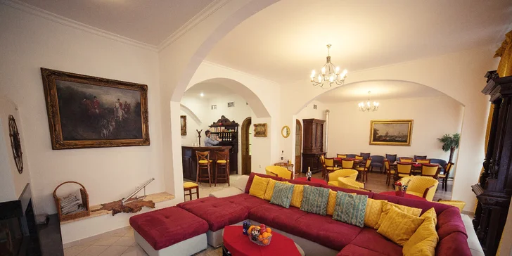 Romantický pobyt pro 2 s polopenzí a wellness v krásném secesním hotelu