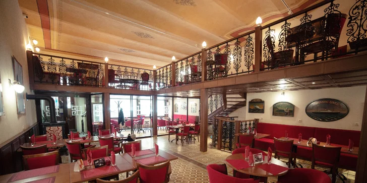 Romantický pobyt pro 2 s polopenzí a wellness v krásném secesním hotelu