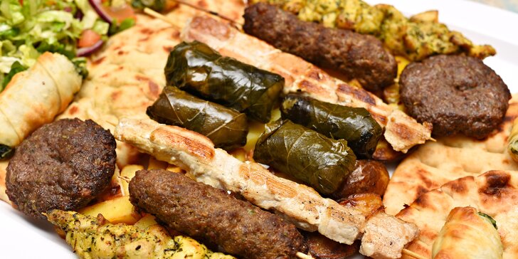 To nejlepší z řecké kuchyně: Předkrmy, 4 druhy masa i přílohy pro 2