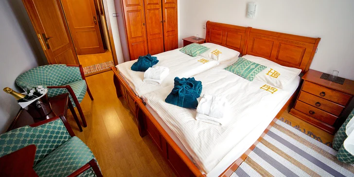 Romantický pobyt pro 2 s polopenzí a wellness v krásném secesním hotelu