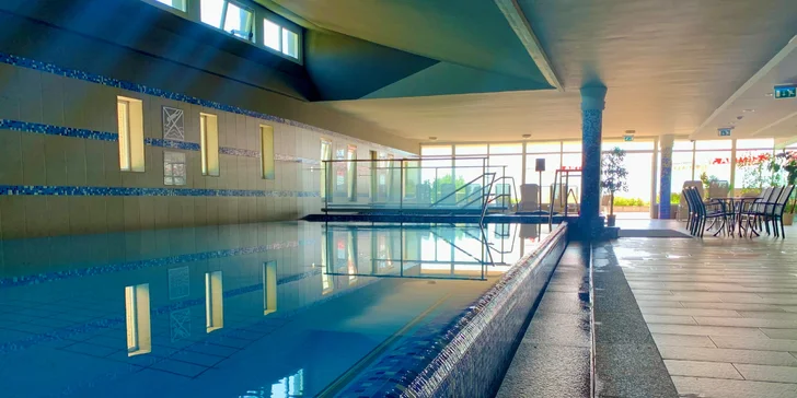 Dobiť baterky si môžete vo wellness s dlhou otváracou dobou a výhľadom na Balaton. 