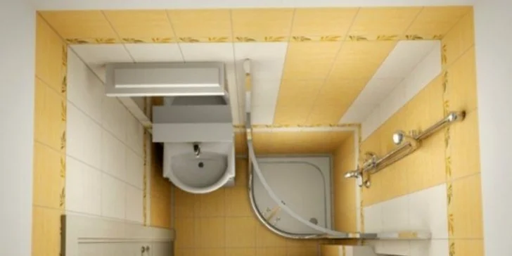 V chatě je nová koupelna se sprchovým koutem a WC.