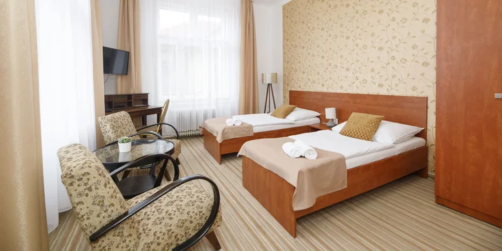 V hotelu je celkem jen 14 pokojů. O soukromí tedy nebude nouze.