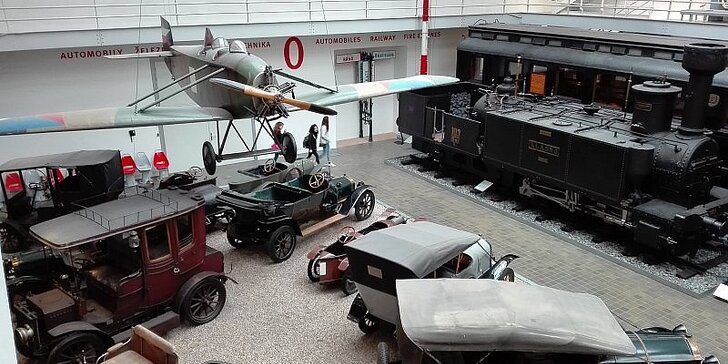 Mobilní hra mezi exponáty technického muzea až pro 4 osoby