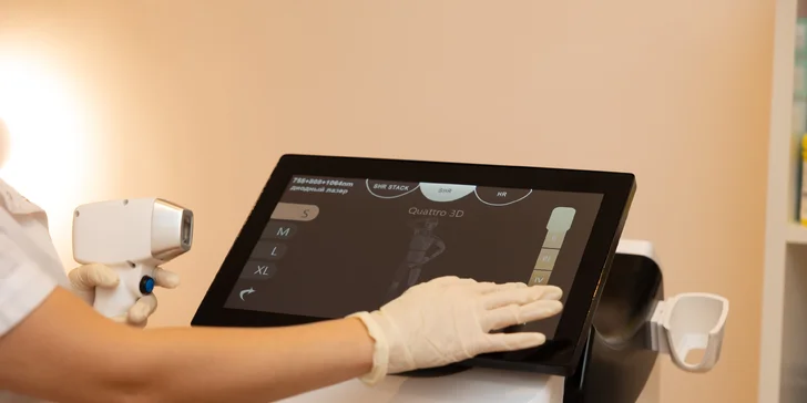 Pri epilácii bude použitý špičkový diodový laser Lumenis LightSheer DESIRE