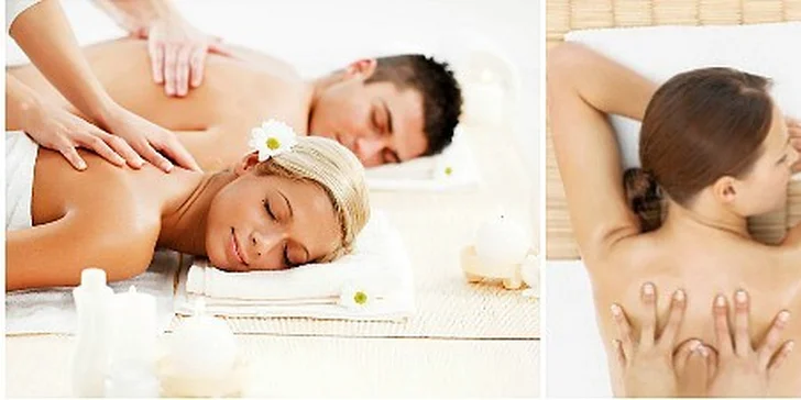 60 minut - relaxační celotělová masáž