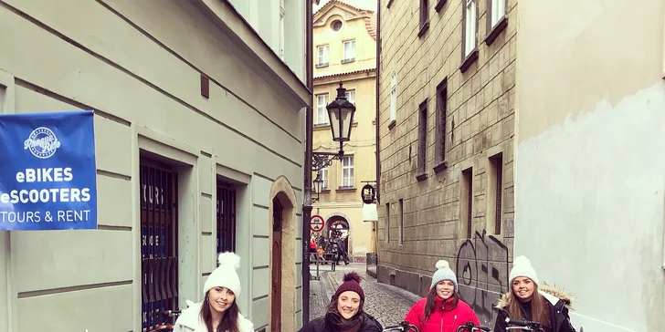 Praha z nové perspektivy: Půjčte si elektrickou koloběžku