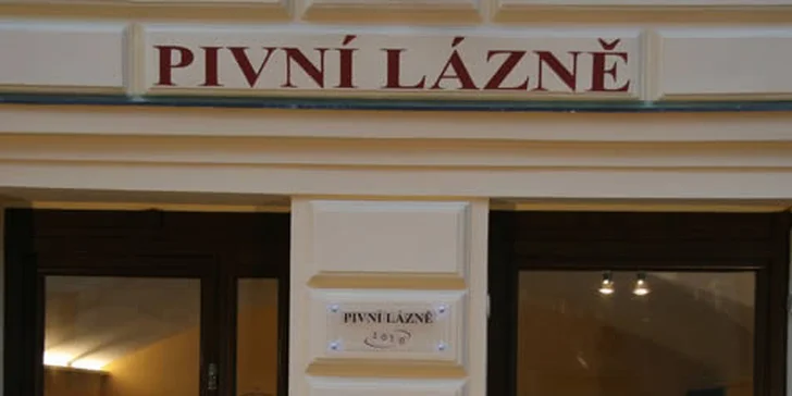 Blahodárná koupel podle výběru a neomezené pití piva pro 1 či 2 osoby