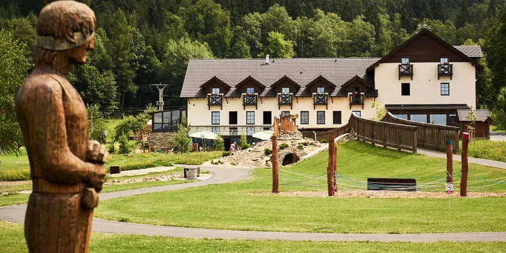 Jaro v Beskydech: hotel v zeleni, vyžití pro děti, polopenze a wellness