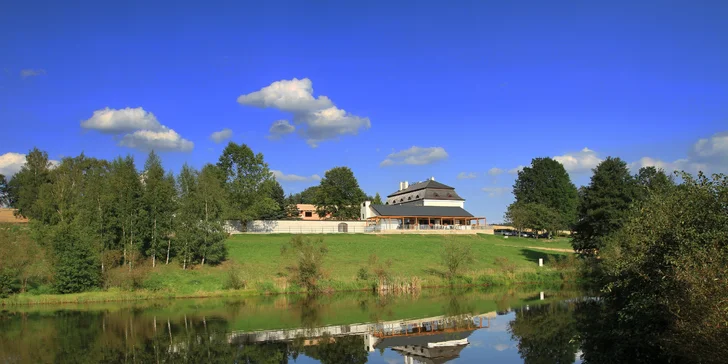 Luxusní 4* pobyt na Vysočině uprostřed přírody: wellness, polopenze i zábava