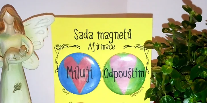 Magnetky na zakázku: mandaly, afirmace i keltské motivy či vlastní foto