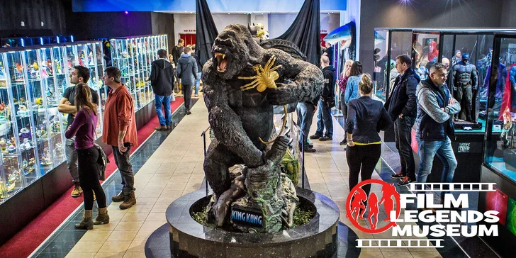 Vstup do unikátního Film Legends Musea nejen pro milovníky filmu