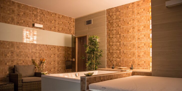 2 hodiny nerušené relaxace: sauna, Kleopatřina koupel a občerstvení pro dva