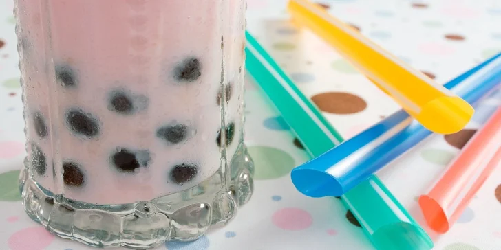Ať má den šťávu: Bubble Tea o objemu 0,45 l s kuličkami a želé dle výběru