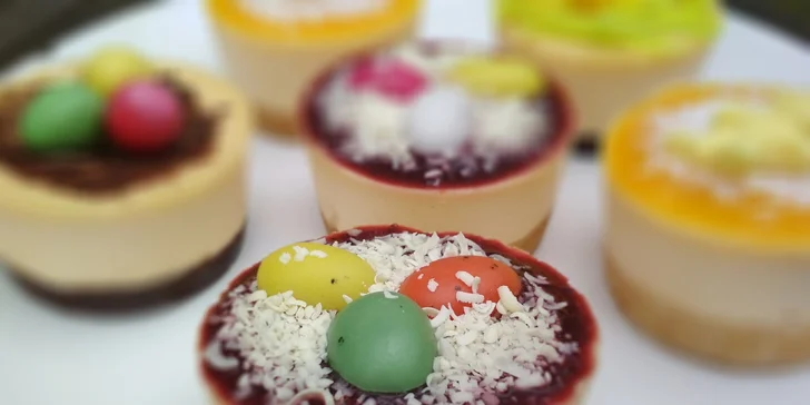 6 velikonočních cheesecaků z poctivých surovin