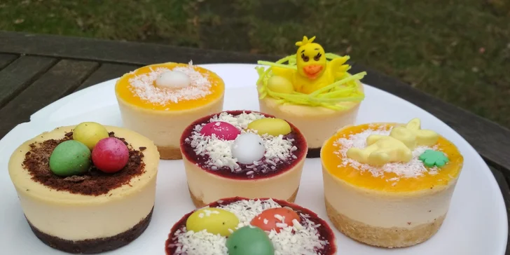 6 velikonočních cheesecaků z poctivých surovin