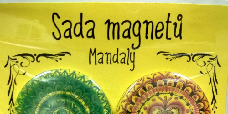 Magnetky na zakázku: mandaly, afirmace i keltské motivy či vlastní foto