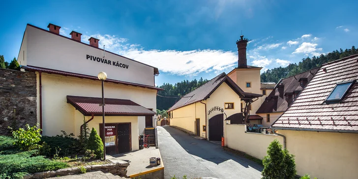 Prohlídka pivovaru Kácov: degustace, pivo s sebou i pivovarská svačinka
