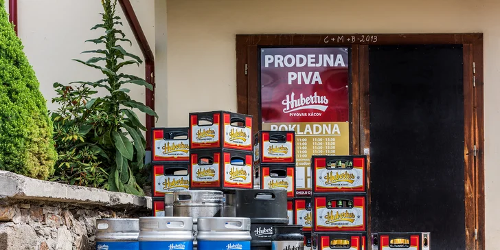 Prohlídka pivovaru Kácov: degustace, pivo s sebou i pivovarská svačinka