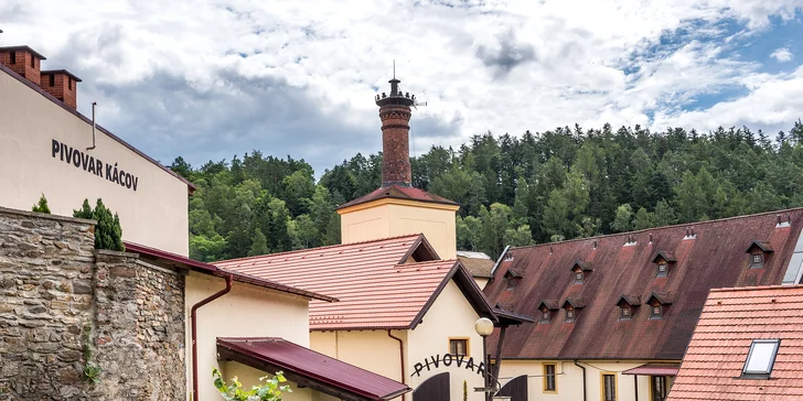 Prohlídka pivovaru Kácov: degustace, pivo s sebou i pivovarská svačinka