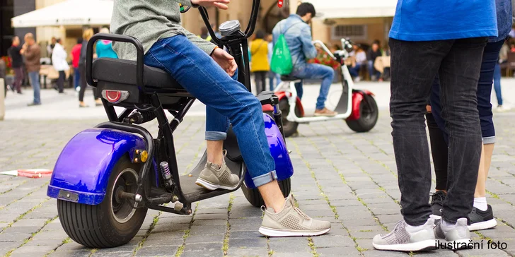 Praha z nové perspektivy: Půjčte si elektrickou koloběžku