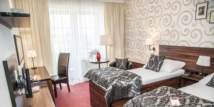 4* relax v Novém Boru: polopenze i wellness procedury