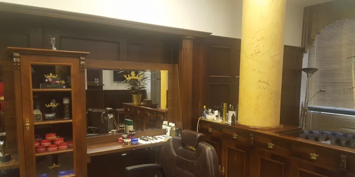 Péče v barber shopu: střih strojkem, klasické stříhání i exclusive shave&cut