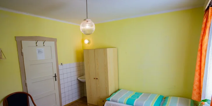 Na pokoji se krásně vyspí celá rodina.