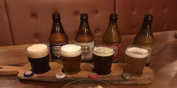 Degustace trapistických svrchně kvašených piv a staročeský chléb se škvarky