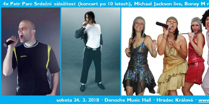 Vstupenka na večerní akci: Oldies Night Live v Denoche Music Hall