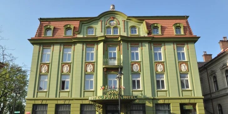 Prvorepublikový sen: 2 noci v apartmá 4* hotelu se snídaní, wellness i masáží