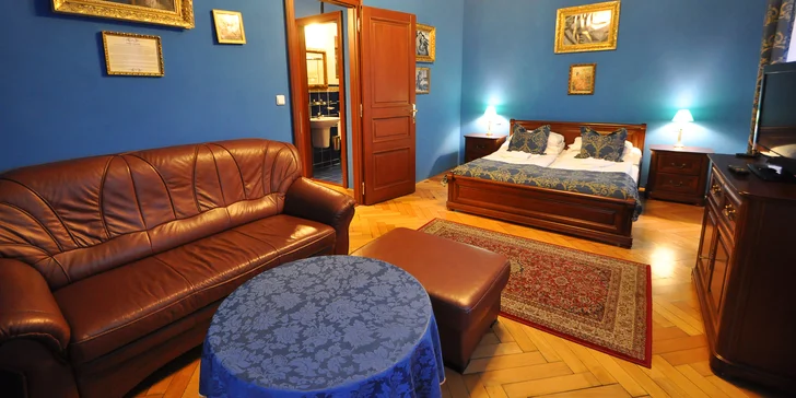 Prvorepublikový sen: 2 noci v apartmá 4* hotelu se snídaní, wellness i masáží