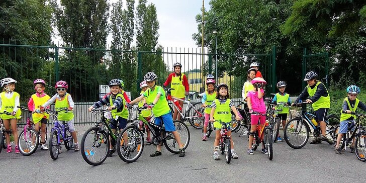 Děti v pohybu: jednodenní cyklistický camp