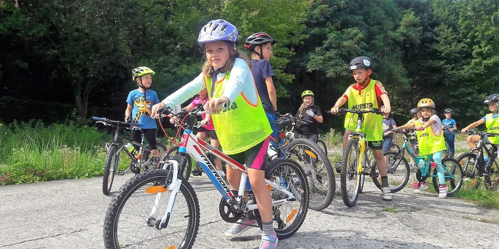 Děti v pohybu: jednodenní cyklistický camp